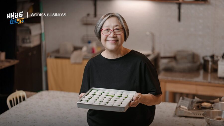 ‘หวานนวล’ สตูดิโอ คาเฟ่ขนมไทยที่อยากให้คนกินหวานแต่พอดี